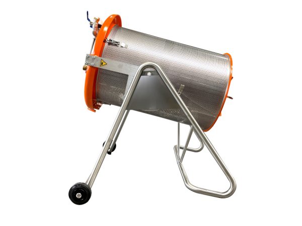 Hydropress 180L - Orange Aluminium Cast - Image 2
